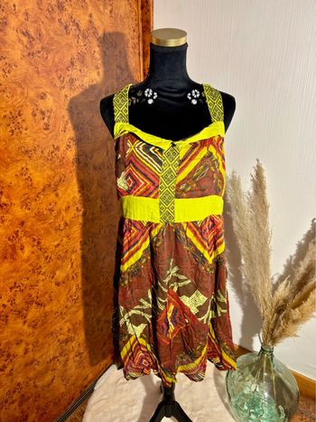 Robe ethnique Coline – Taille L