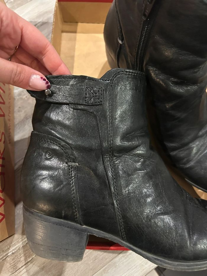 Bottines cuir khrio - photo numéro 3