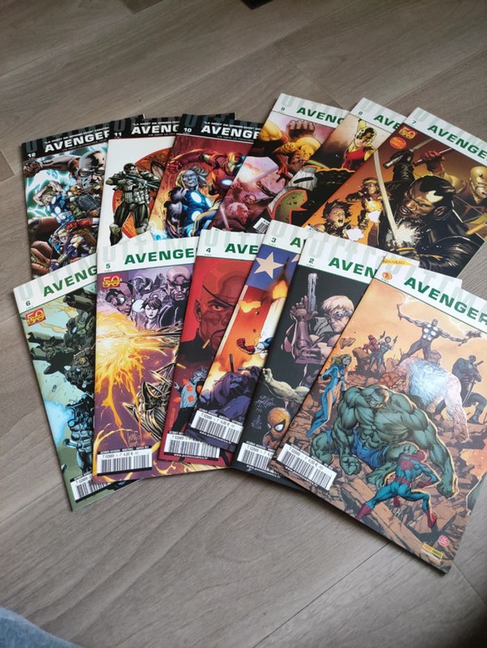 Lot 12 comics Avengers