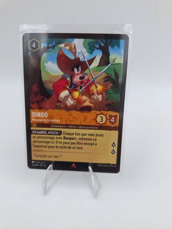 Carte Lorcana 12/204 FR chap. 4 : Dingo