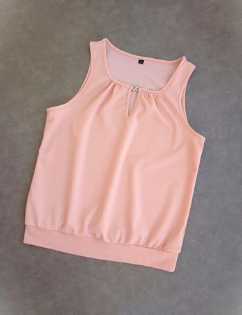 Débardeur ample à la taille avec bijou - Shein