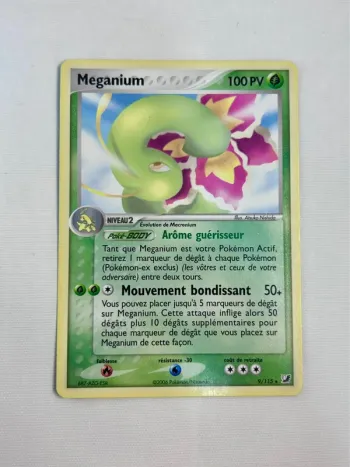 Meganium – 9/115 – Carte Pokémon Française