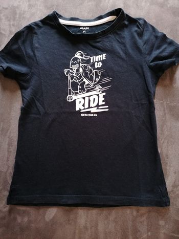 Tee-shirt manches courtes 4 ans Kiabi