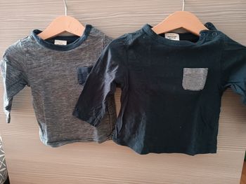 Lot t shirt manches longues