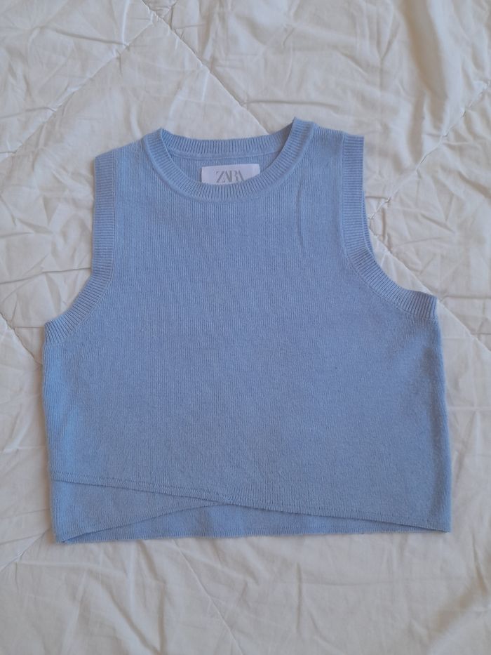 Croc top zara 9/10 ans