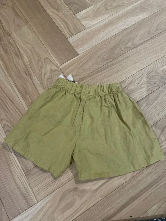 Short play up 4 ans neuf en lin - photo numéro 2