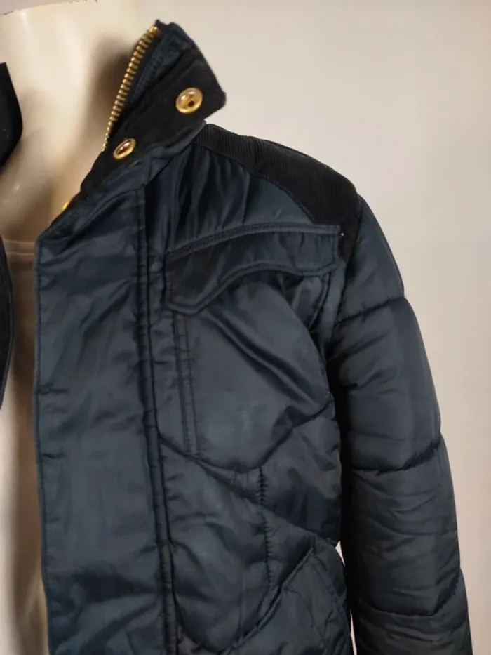 Manteau court G-Star Raw - Doudoune bleu marine - Homme XS A259 - photo numéro 3