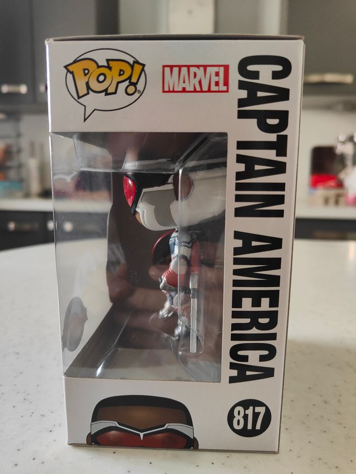 Funko Pop Marvel Captain America (Falcon & Winter Soldier) 817 - photo numéro 2
