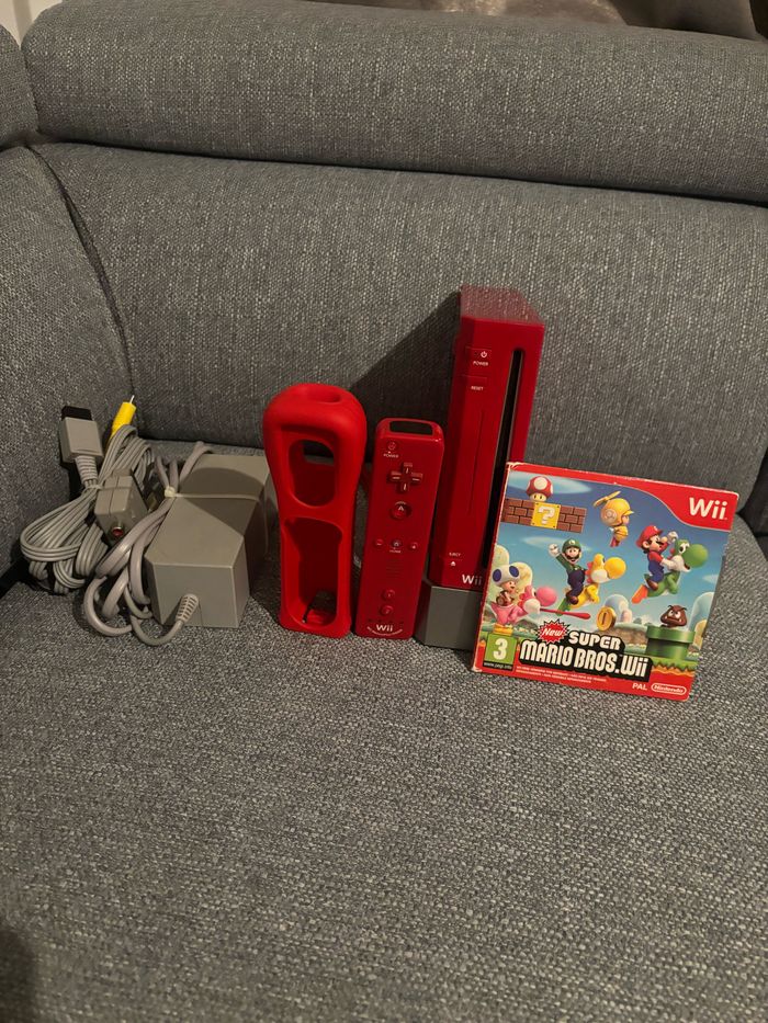 Console Nintendo Wii rouge