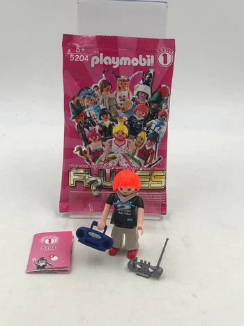 Figurine Playmobil N•5204 Series 1 Ado et poste de musique