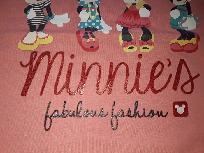 🔮 Tee Shirt MINNIE en 7 / 8 ans 🔮 - photo numéro 4