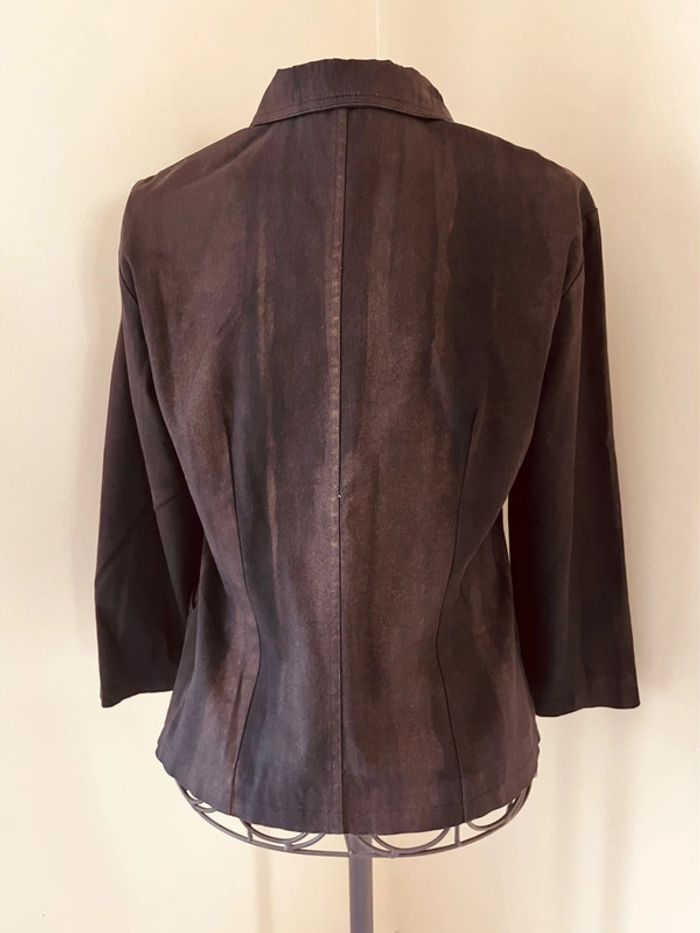 Veste marron Eva Kayan Taille 42 - photo numéro 6