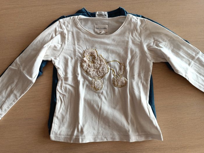 Lot  de 2 t shirt manches longues - photo numéro 2