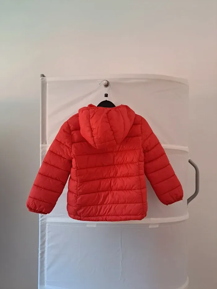Blouson rouge mixte enfants - photo numéro 2