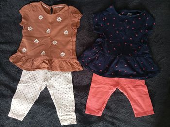 Lot vêtements bébé fille taille 9 mois (74 cm)