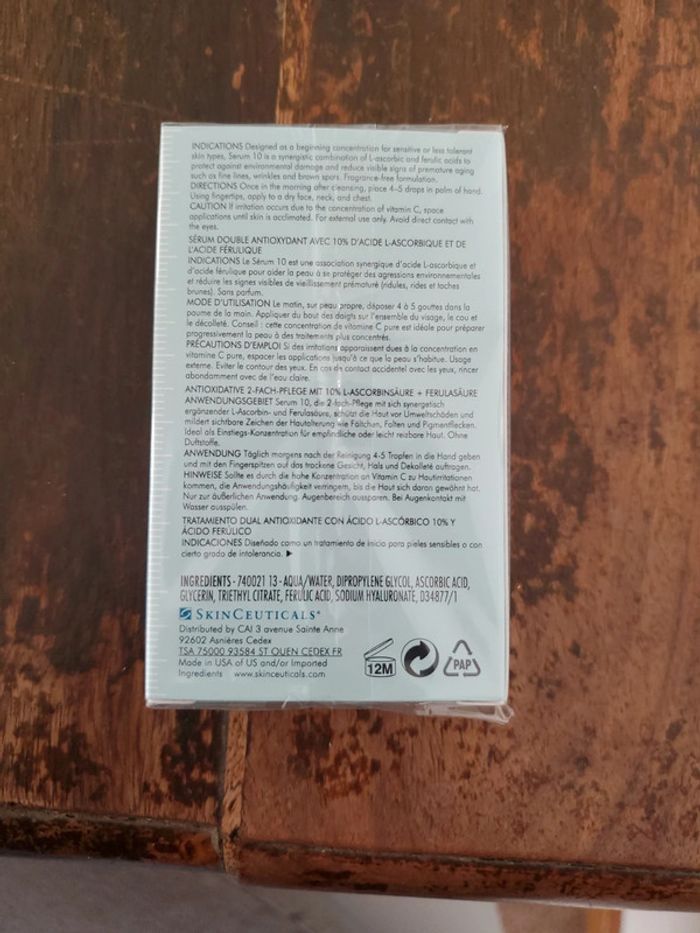 Sérum 15 ml antioxydant à la Vitamine C peaux sensibles - photo numéro 2