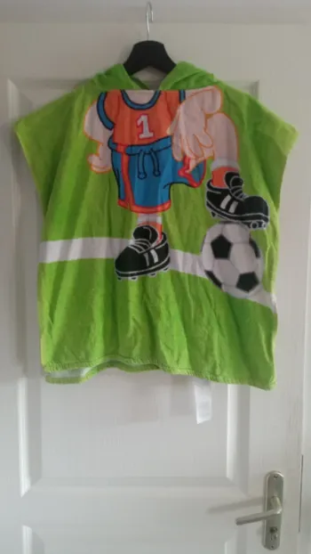 Cape de bain/poncho à capuche