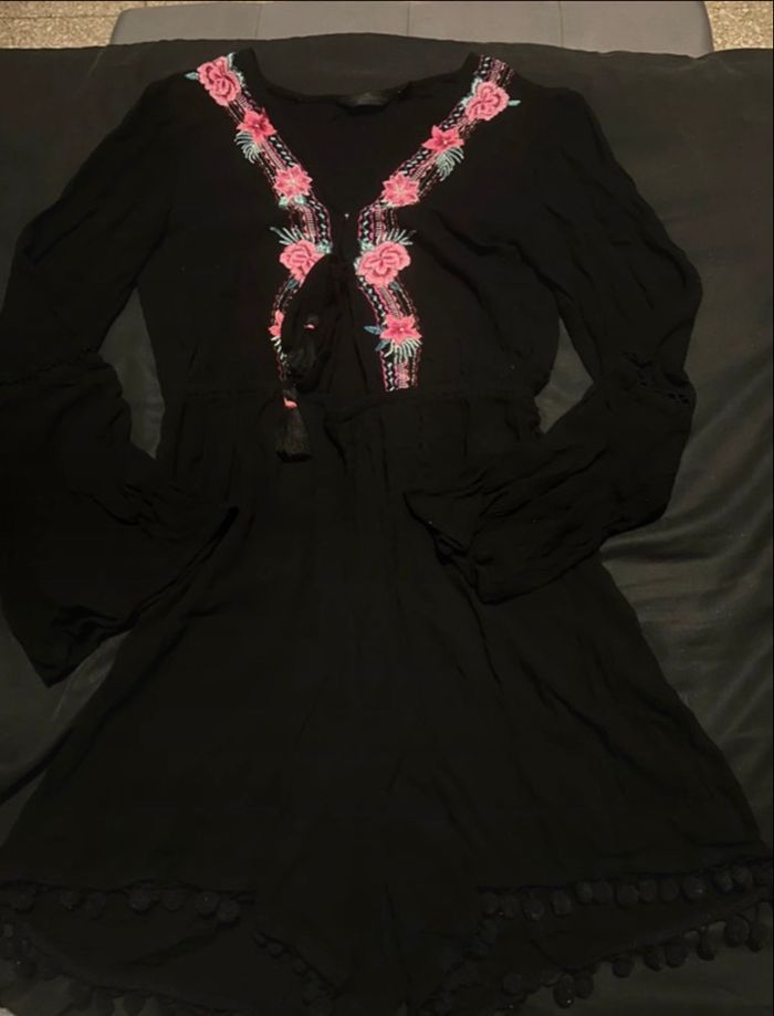 Combi short avec manches longues