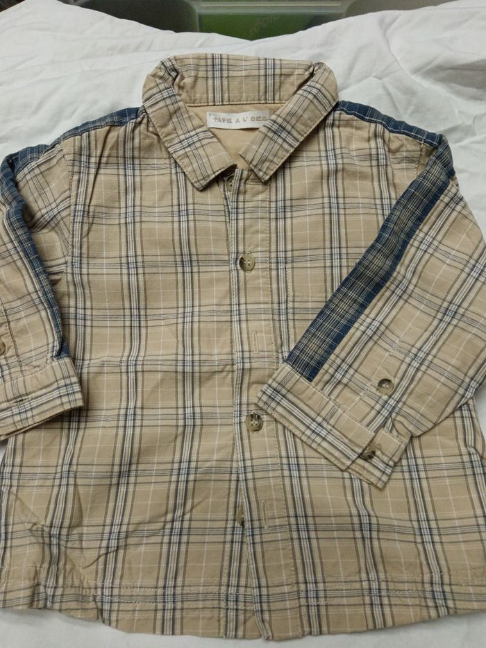 Chemise manches longues