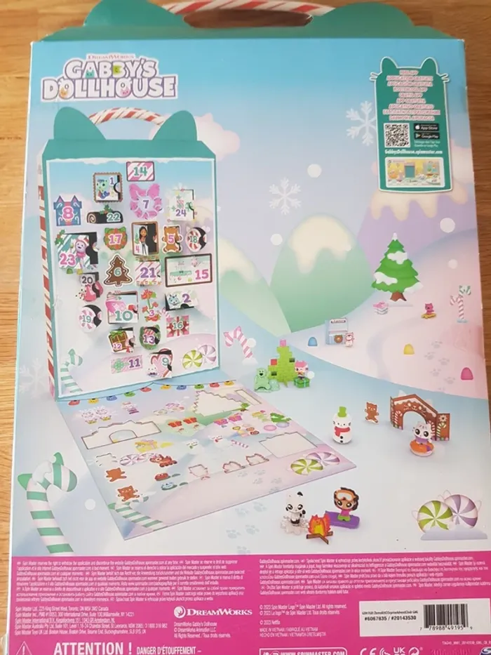 Calendrier de l'Avent gabby chat - photo numéro 2