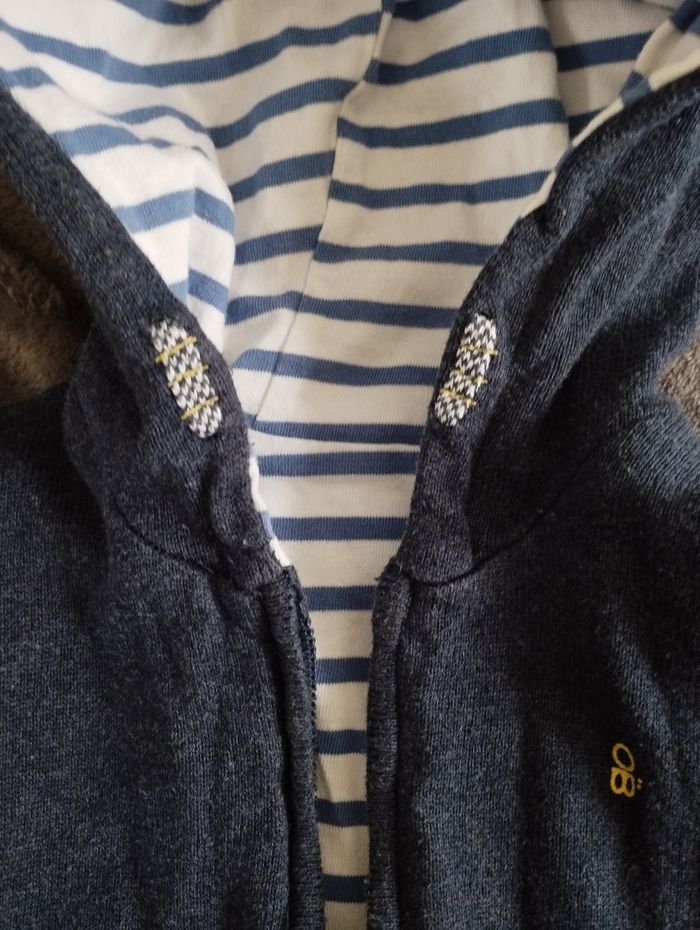 Veste réversible Obaibi requin 24 mois - photo numéro 4