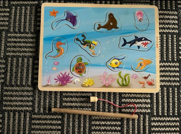 Puzzle aimanté