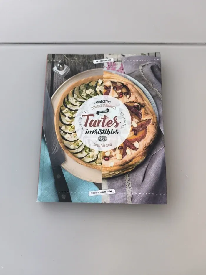 Livre tartes irrésistibles