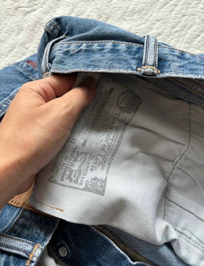 Jean Levi’s 501 bleu homme coupe relaxed droite ample taille W38 48 XL - photo numéro 11