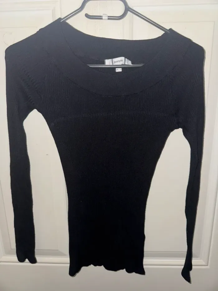 Lot de 2 hauts noir manches longues taille S - photo numéro 6