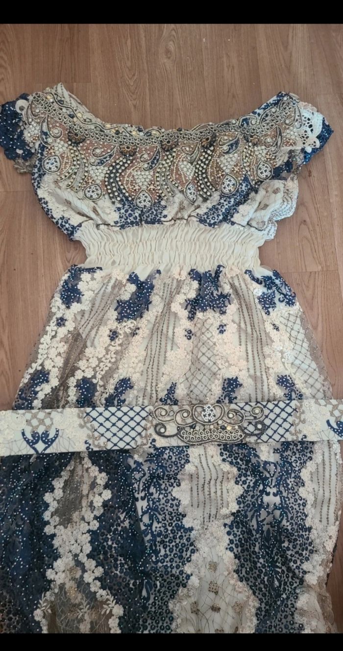 Blousa oran faite main – Grande taille 54/56