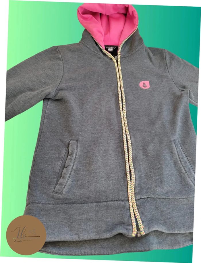 Veste Picture Grise et Rose - photo numéro 4