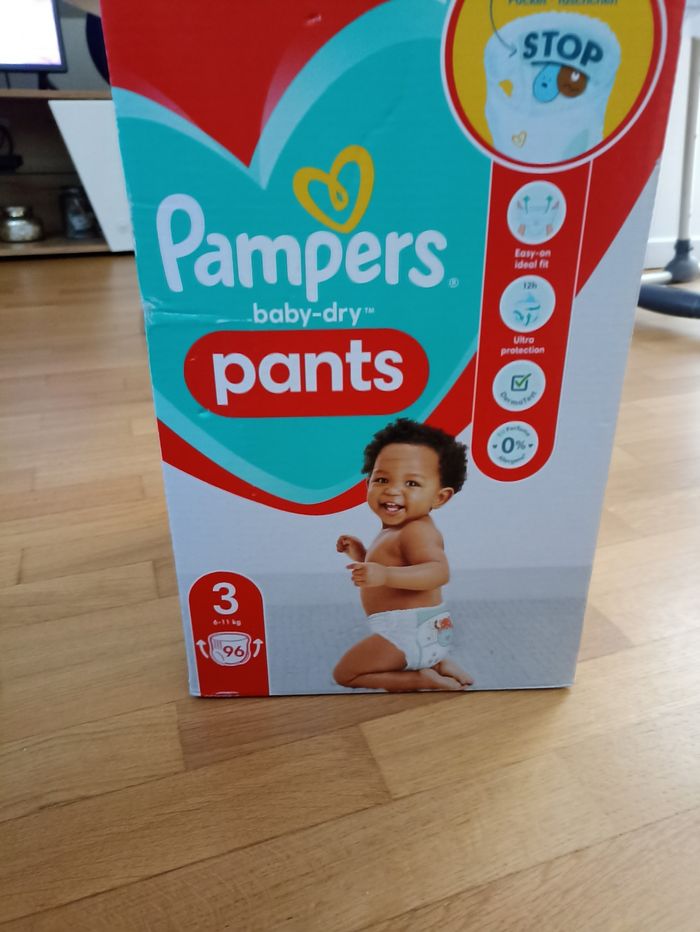 Pack 1 mois couche Pampers taille 3 - photo numéro 2