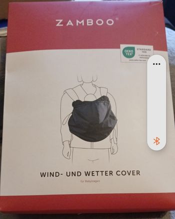 Protection bébé multifonction – style porte-bébé, contre vent, soleil et pluie