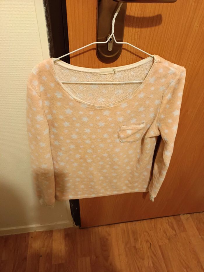 Haut pyjama polaire