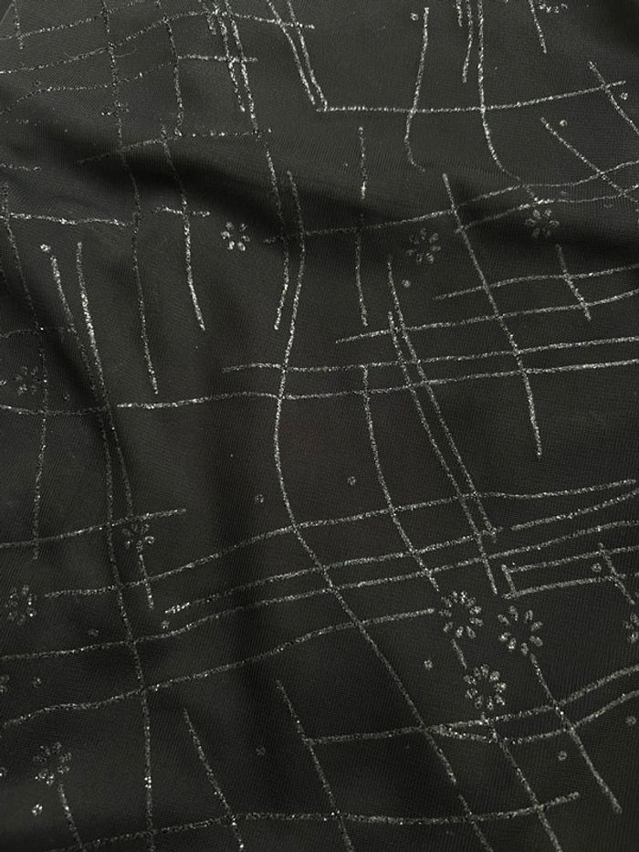 Robe asymétrique mesh paillettée Goth 🦇 vintage y2k - Taille S/M - photo numéro 7