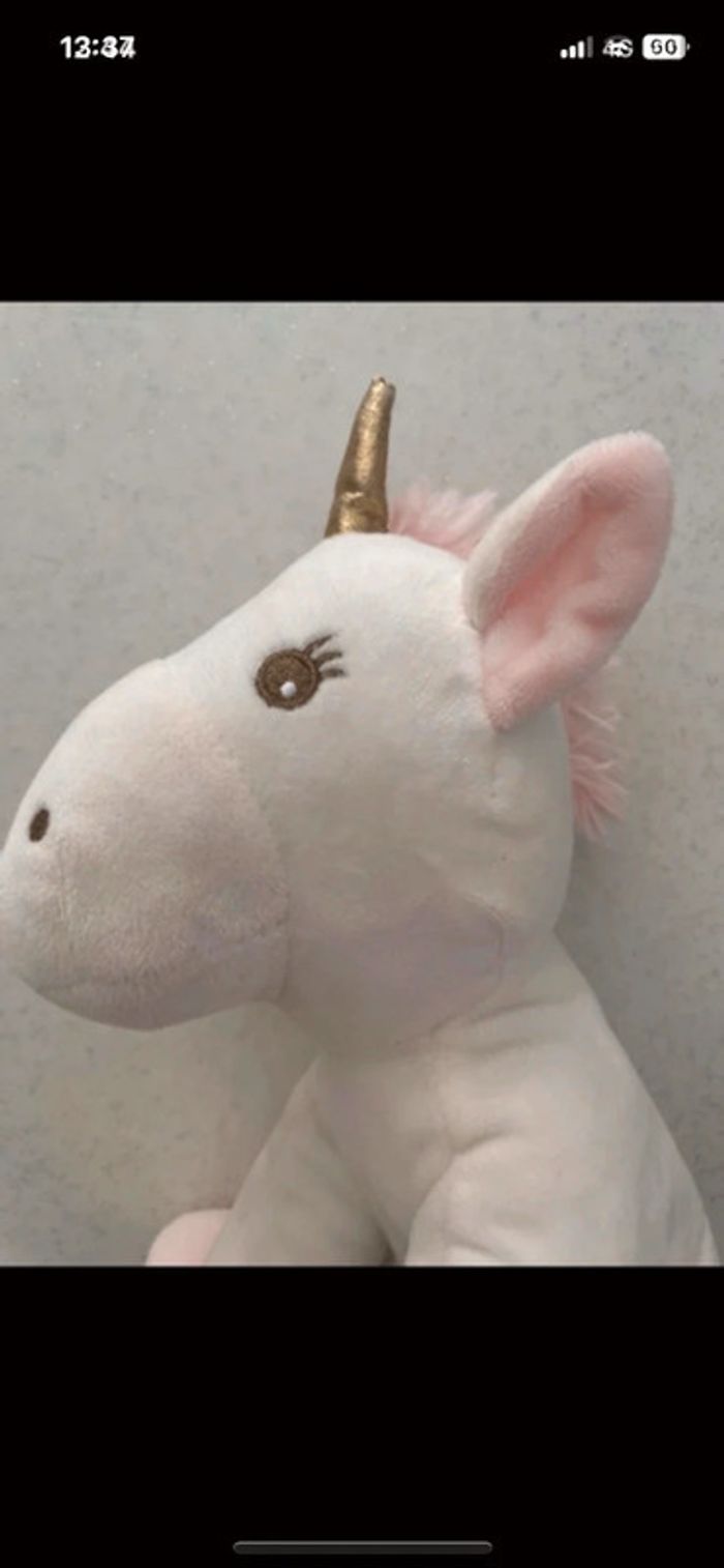 Peluche licorne Atmosphera - photo numéro 2