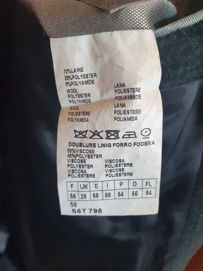 Manteau homme en polylaine taille 56 - photo numéro 6
