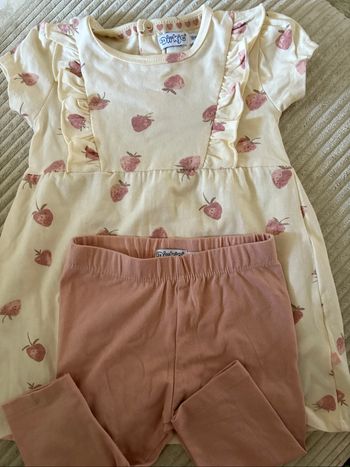 Ensemble, robe et legging, marque Dirkje.