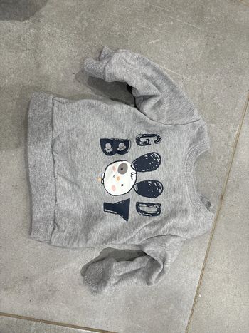 Pull gris « good boy »