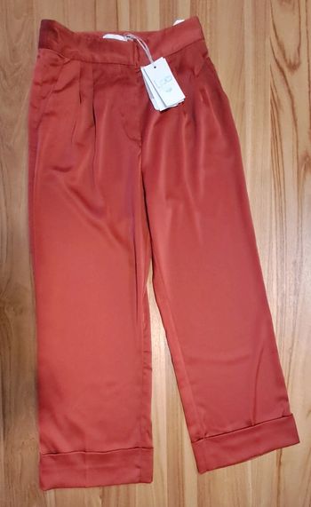 Pantalon satin rouge Noël 🤶