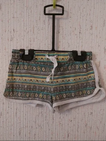 Short vert kaki jaune taille 4 ans orchestra