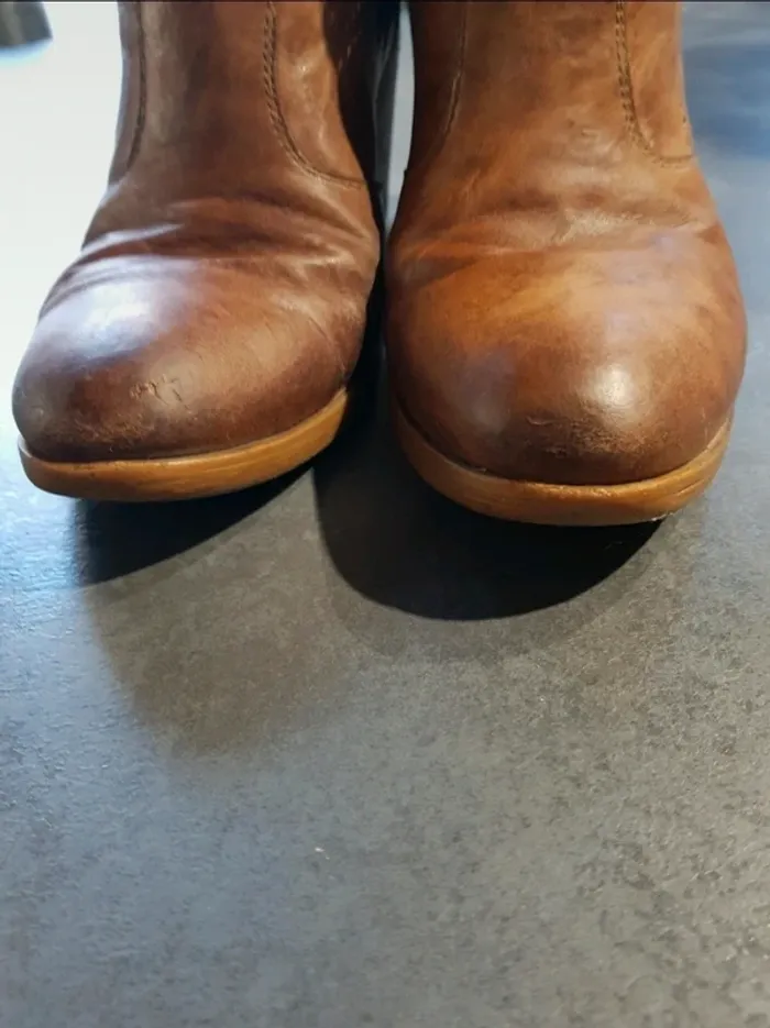 Bottines en cuir - photo numéro 6