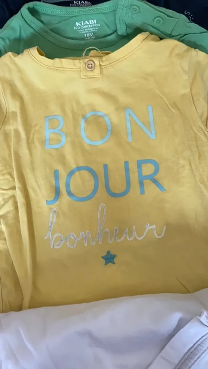 Lot de 9 t shirt - photo numéro 7