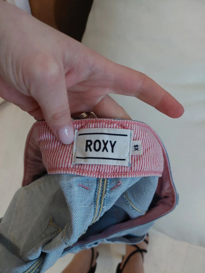 Mini jupe femme jean roxy t34 - photo numéro 2