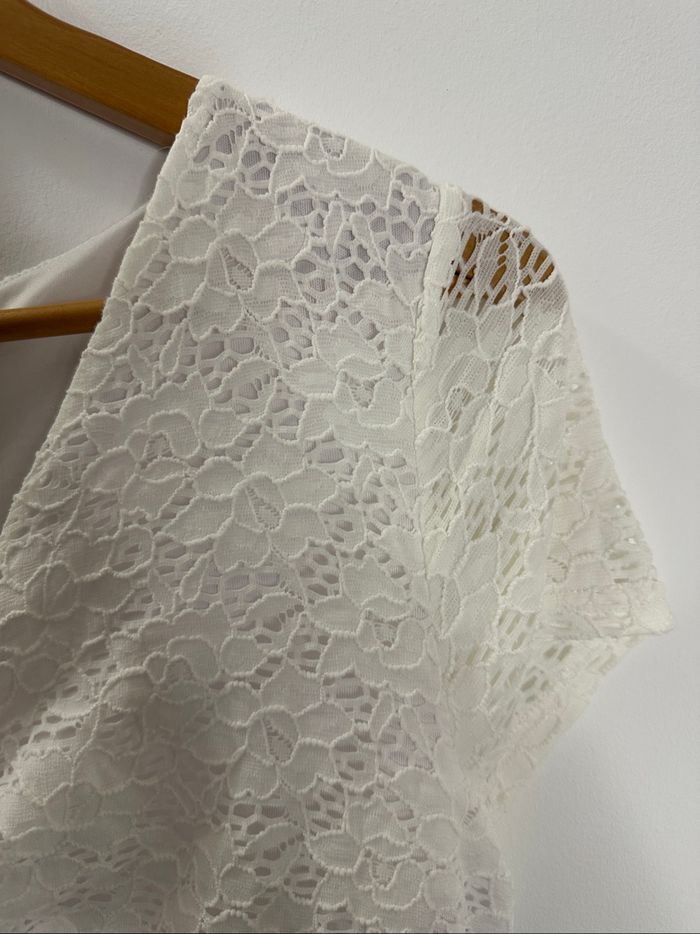 Robe blanche Kiabi taille L peu portée - photo numéro 6