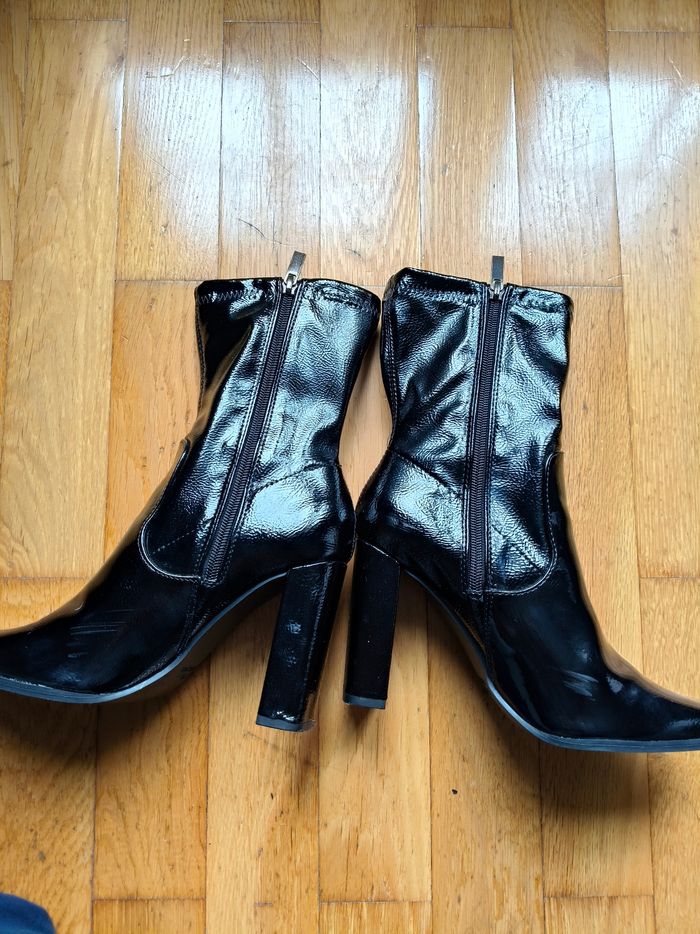 Bottines noires femme 38 - photo numéro 6