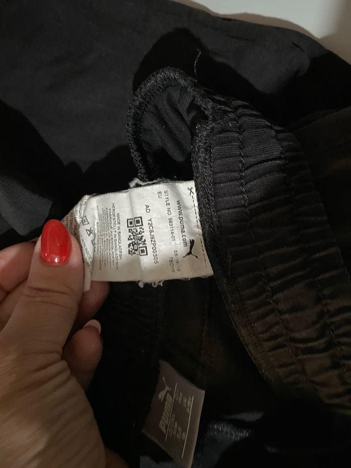 Short noir puma enfants taille 10 ans