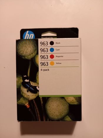 1 pack Cartouches 963 hp pack 4 cartouches neuf