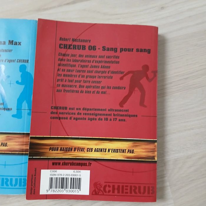 Lot livres Cherub - photo numéro 3