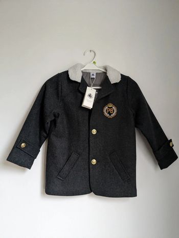 Manteau gris 5 ans petit bateau